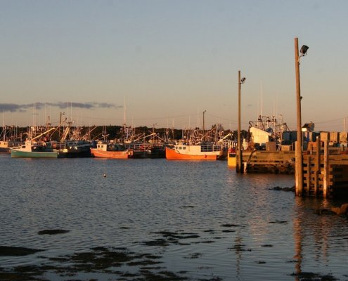 Der Hafen von Port Mouton, Nova Scotia